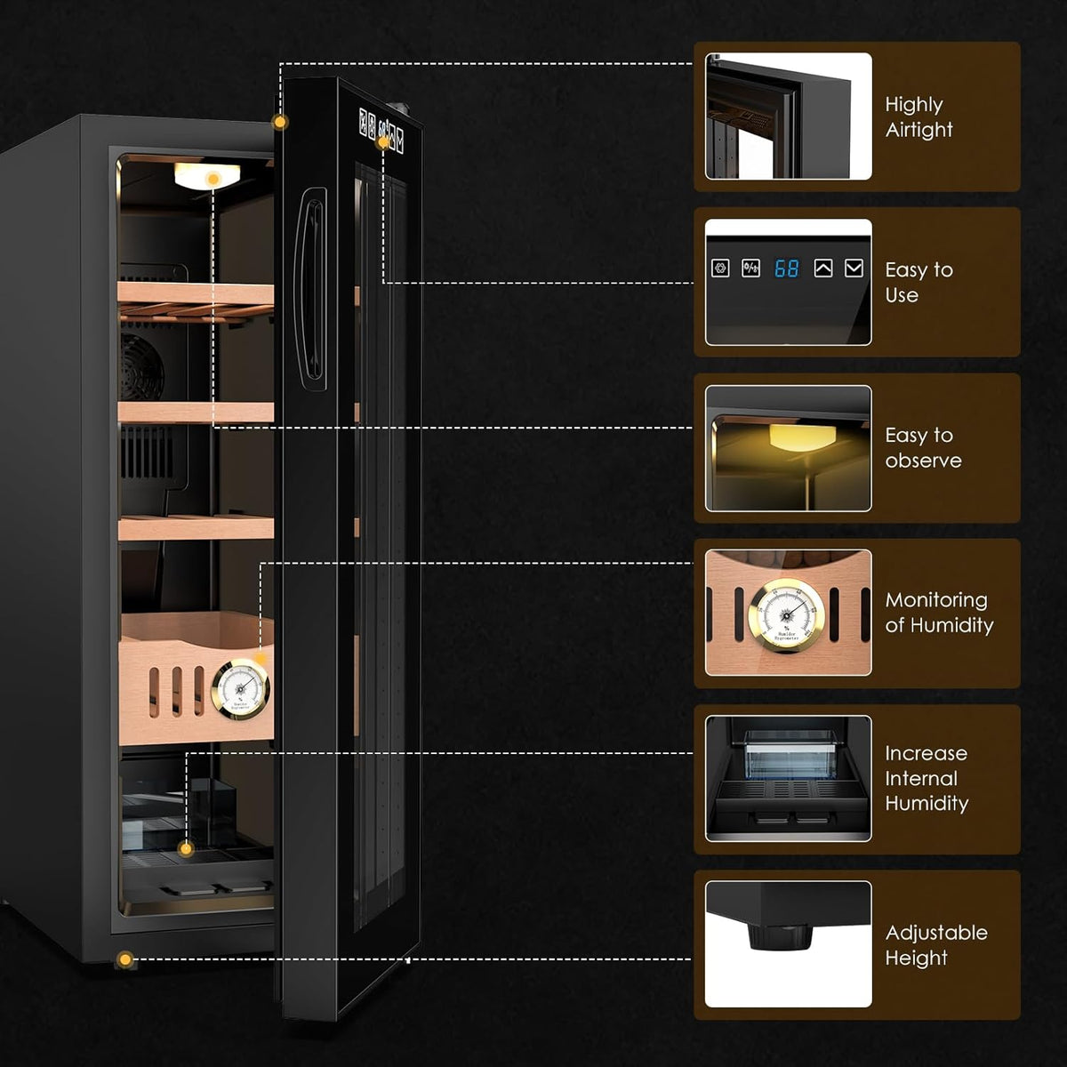Electric Cigar Humidor