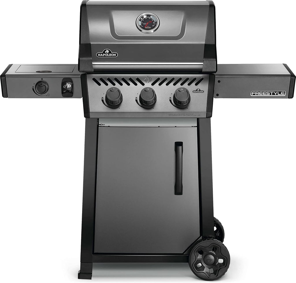 Freestyle 365 Gas Grill with Three Main Burners and Side Burner
