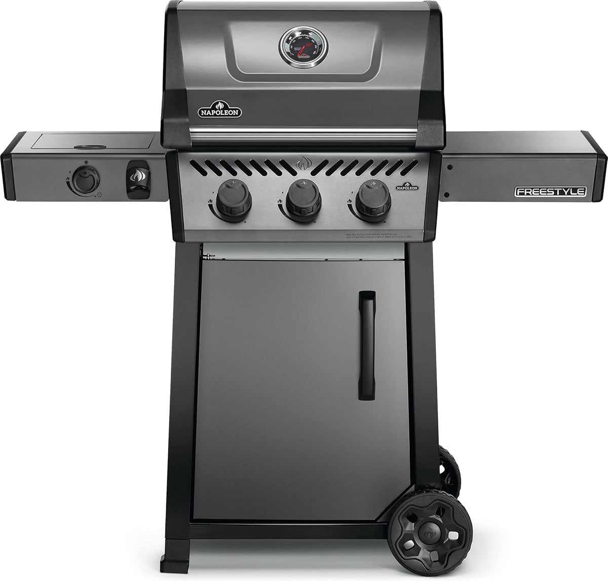 Freestyle 365 Gas Grill with Three Main Burners and Side Burner
