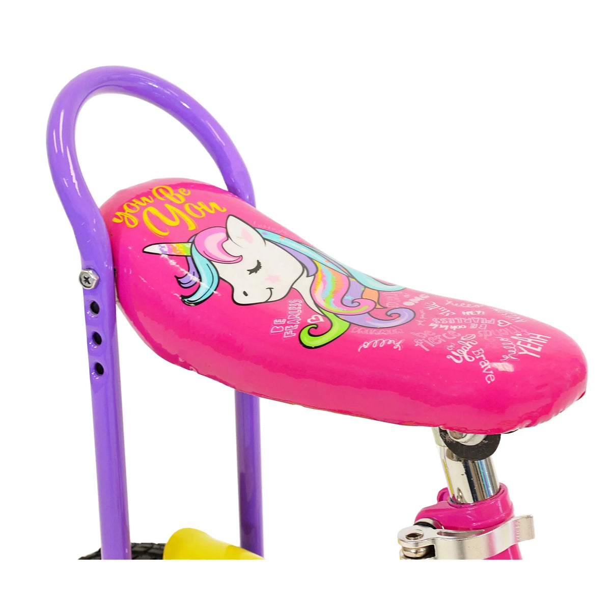 12 Inches Unicorn Bike,pink and Purple