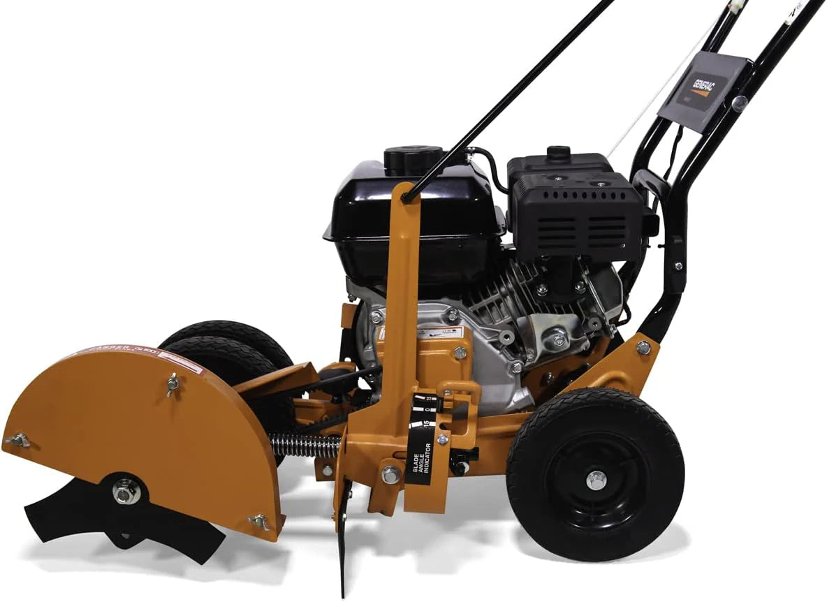 High-powered 163CC Engine, Start with Ease - Precision Bevel Cutting, Easy Curb Hopping, 6-DEPTH Adjustments, 4-WHEEL Control for Edging…