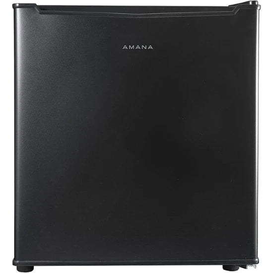 1.7-CU. ft. Single-door Mini Refrigerator with Half-width Chiller Compartment Black