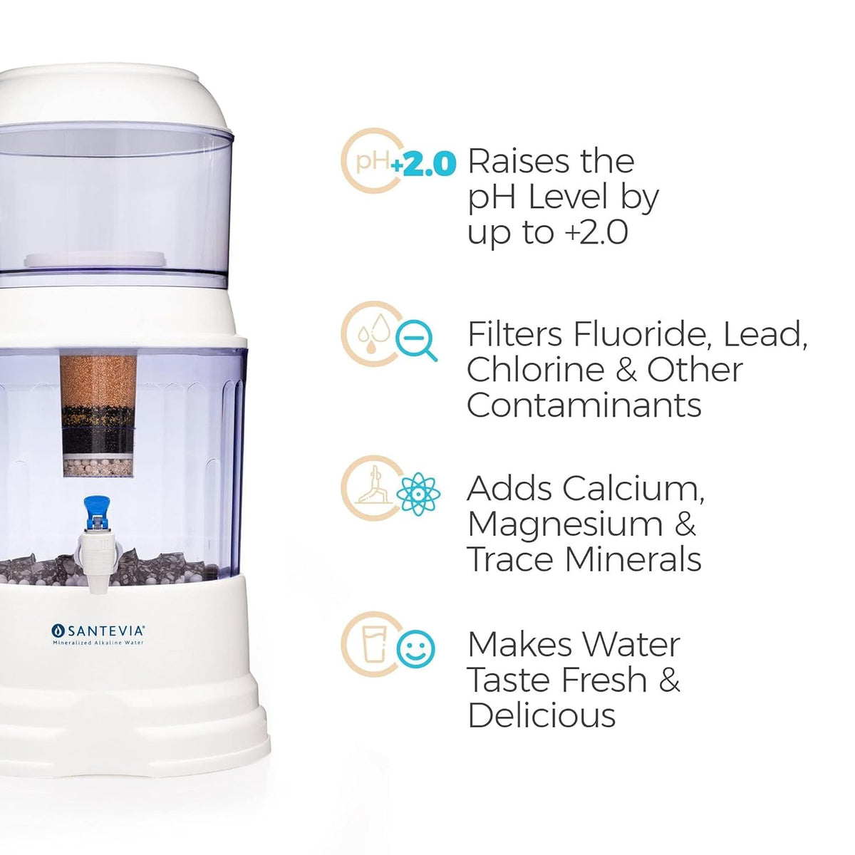 Countertop Gravity Water Filter System