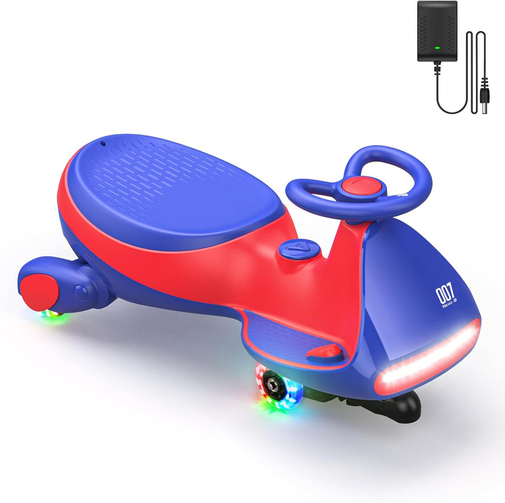 12V N7 Pro Electric Wiggle Car with Flashing Wheels