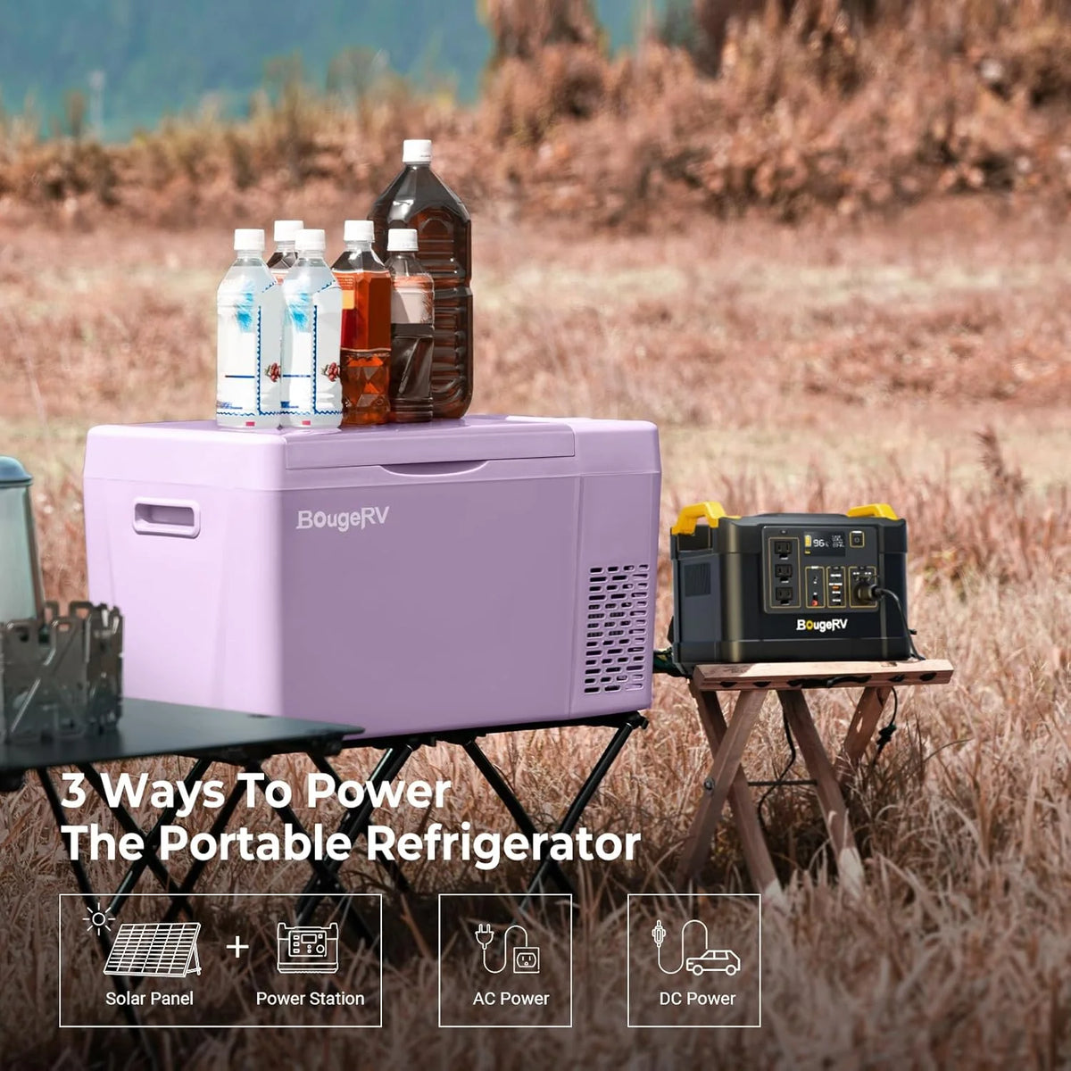 12 Volt Refrigerator 12V Car Fridge 23 quart Portable Freezer Compressor Cooler 12/24V Dc 110~240 Volt AC for Truck Van RV Camper Suv Travel…