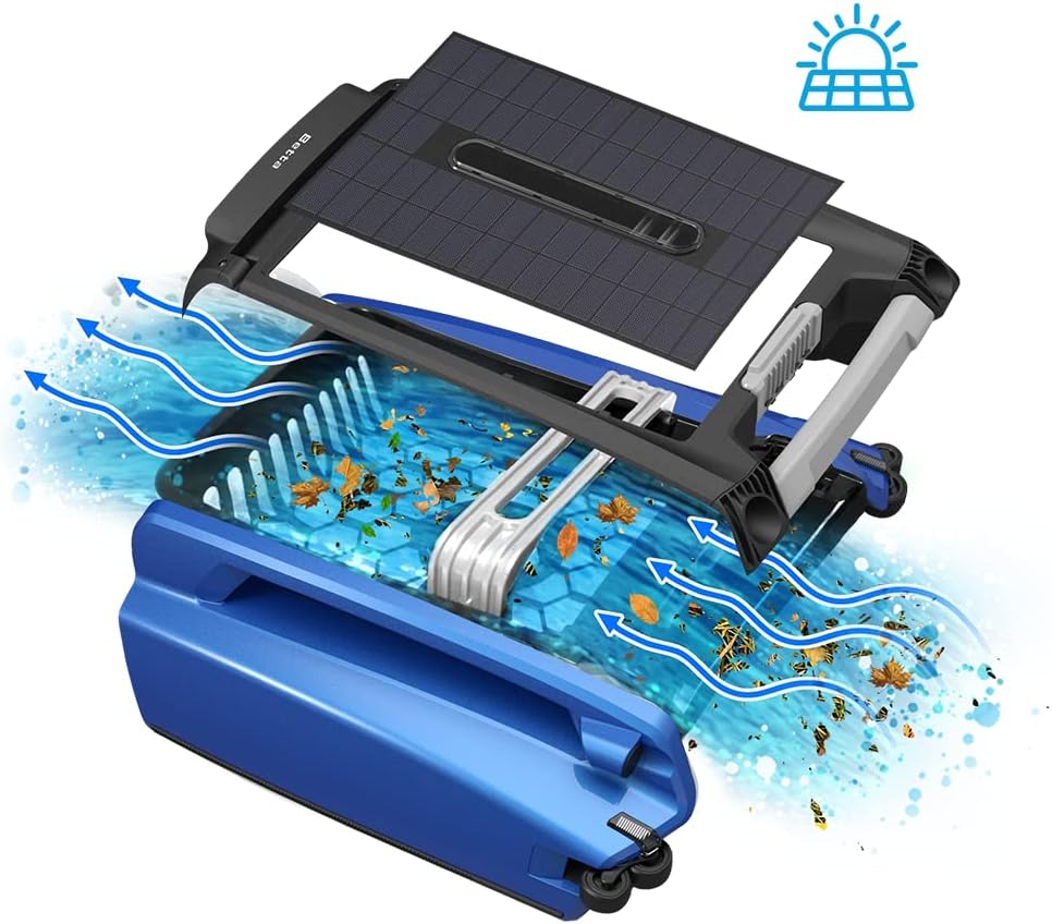 SE Solar-Powered Robotic Pool Skimmer