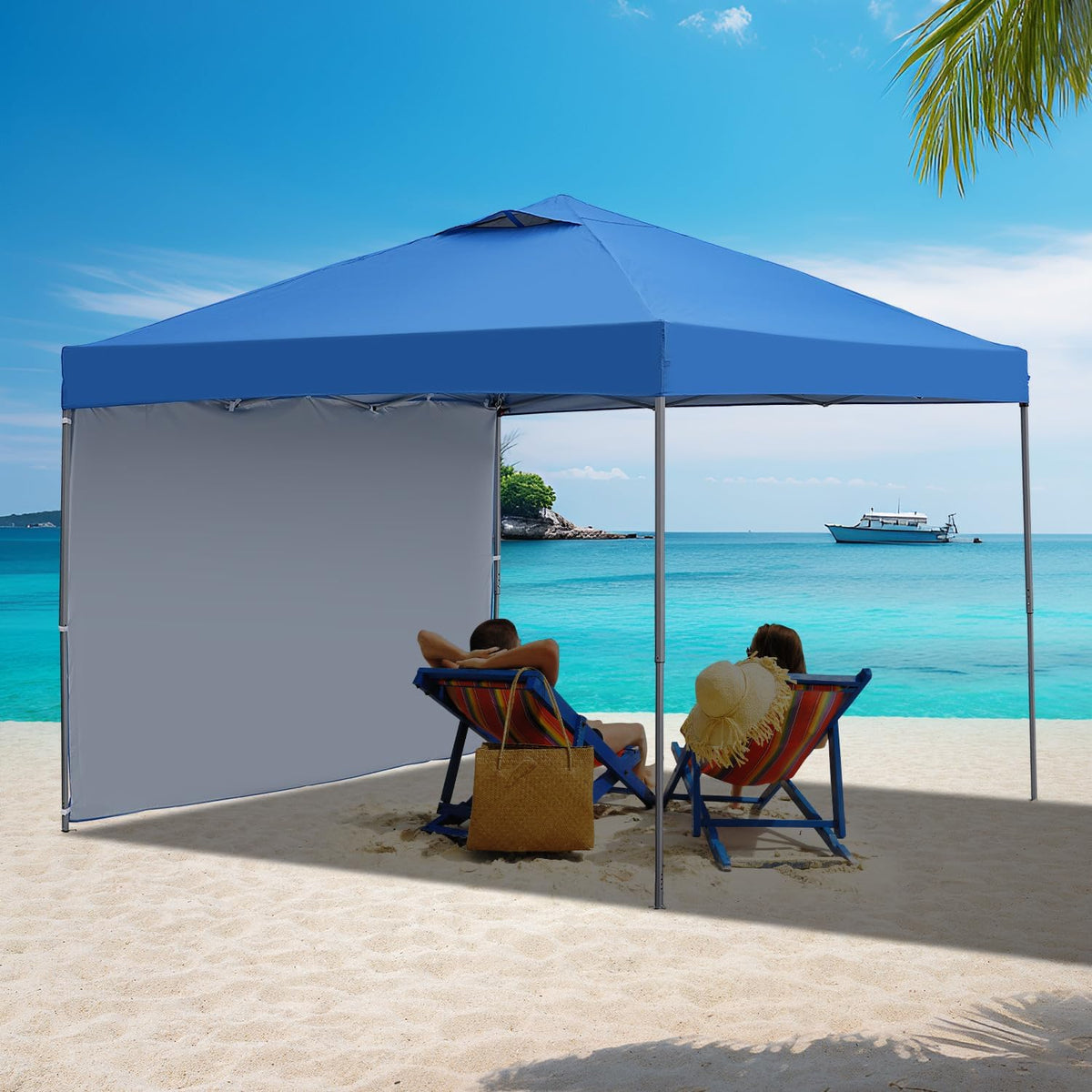 10X10 Pop Up Canopy Tent, Outdoor Canopy Tent, Patio Tent,commercial Instant GAZEBOS,4 Sidewalls, Portable Shelter Canopies, with 4…
