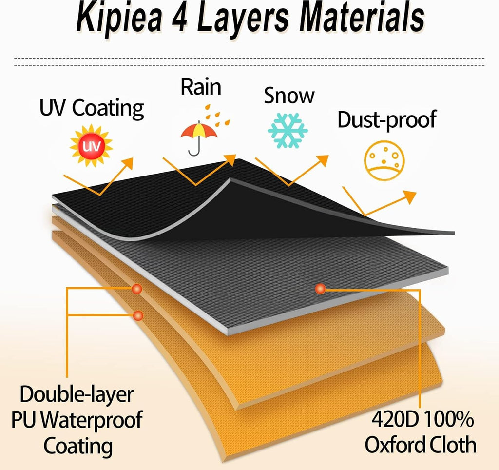 Square Waterproof Hot Tub Cover Protector