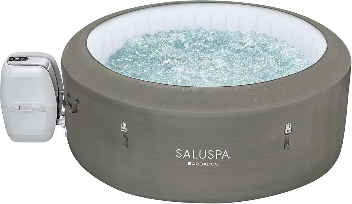 Inflatable Hot Tub Spa (71" X 26") | Portable Hot Tub with 2 Covers (1 Energy-efficient Thermal Cover and 1 Standard Cover) | Fits Up to 2-4…