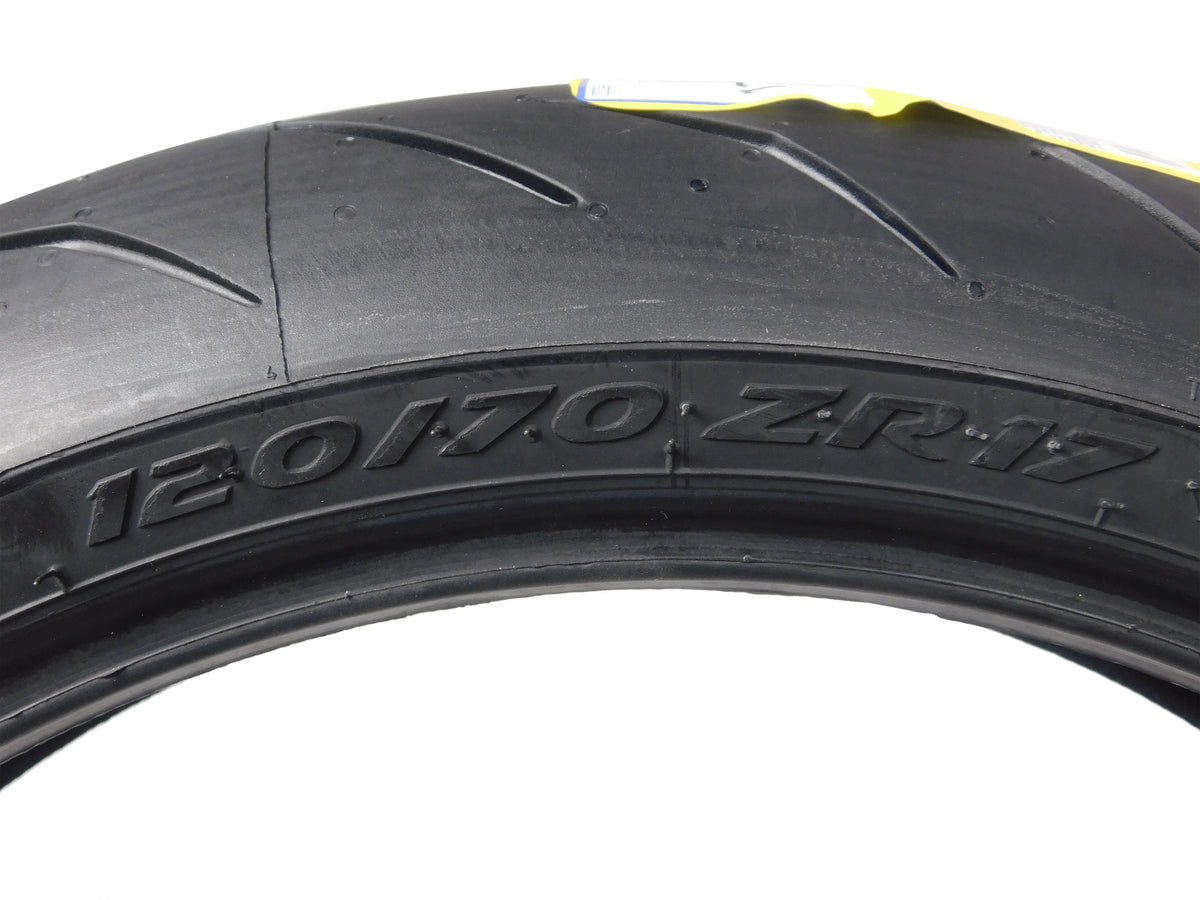 120/70ZR17 Front & 240/45 Rear Tire with Keychain