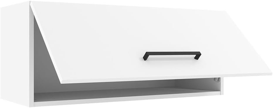 31-Inch Wall-Mounted Kitchen Cabinet with Horizontal Door
