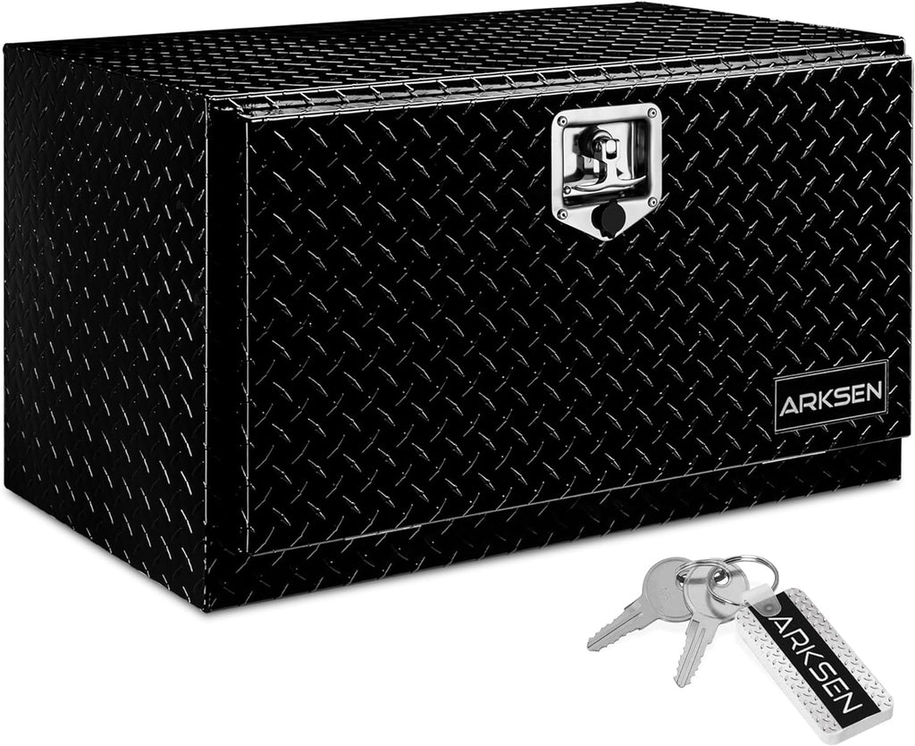 36-Inch Aluminum Underbody Truck Tool Box, Black