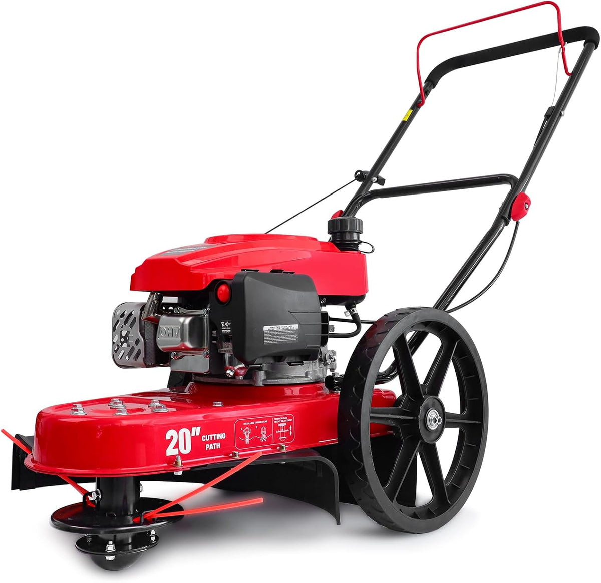 22-Inch Walk-Behind String Trimmer with 161cc Gas Engine