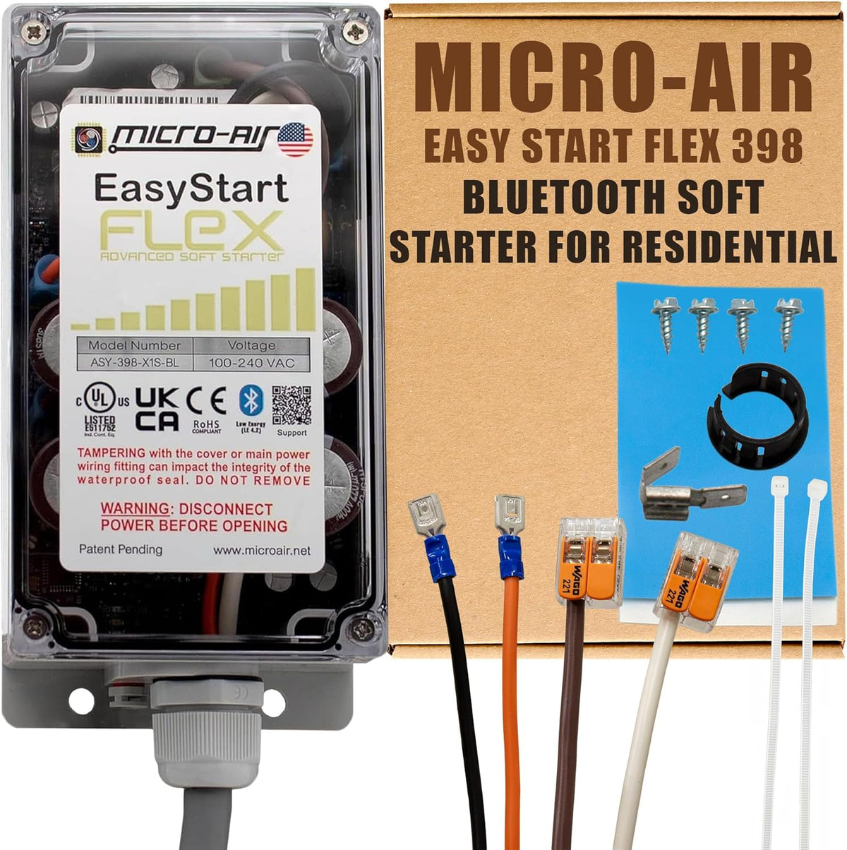 398 Bluetooth Soft-Start Kit for Air Conditioners up to 6 Tons