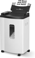 150-Sheet Auto-Feed Micro-Cut Paper Shredder, P-5