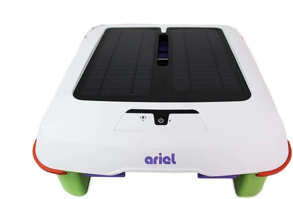 Automatic Robot Solar Pool Skimmer with Easy to Empty Oversized Filter Tray and Integrated Smart Technology with Obstacle Avoidance, Plus…