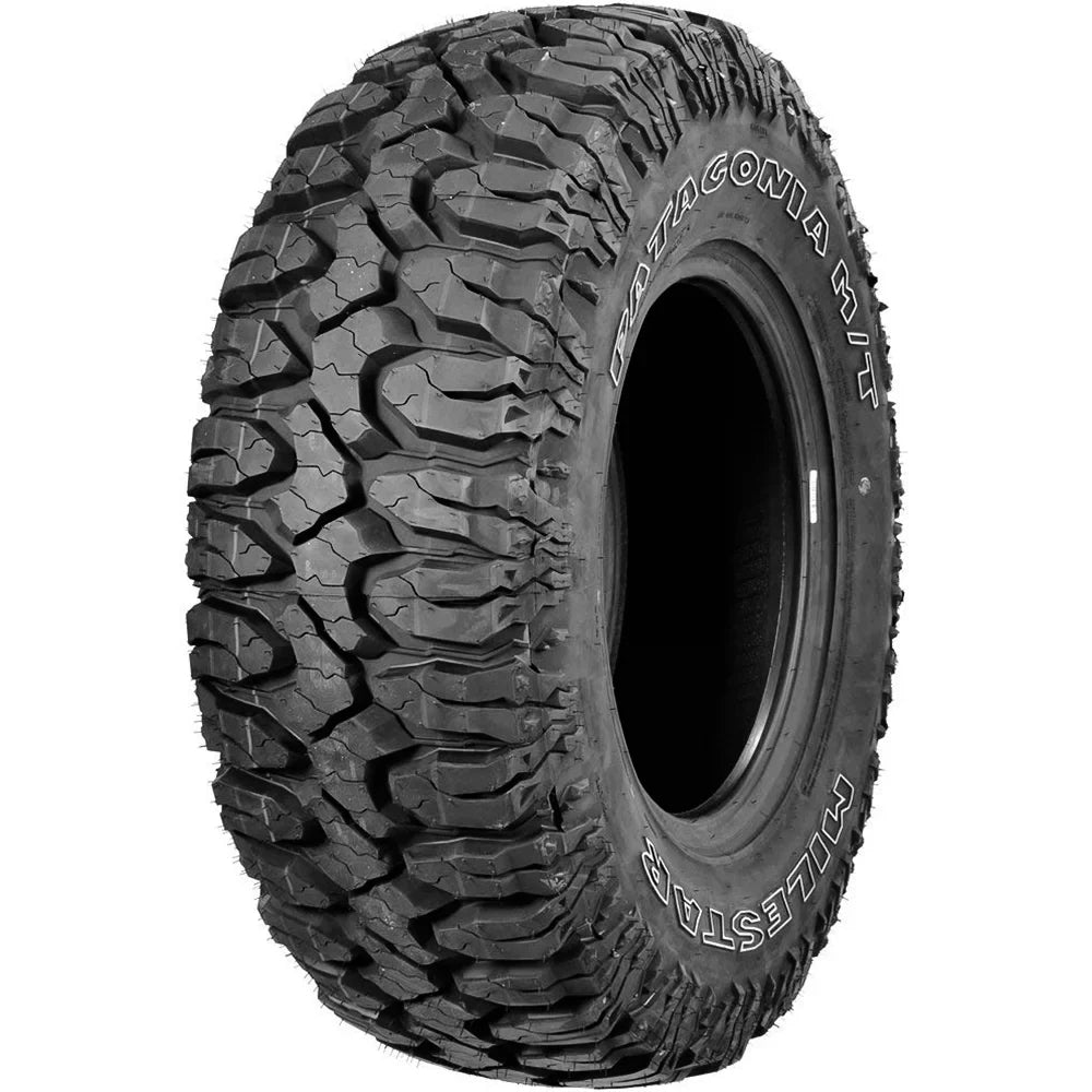 Set of 4 (Four) Milestar Patagonia M/t Lt 33X12.50R18 Load F 12 Ply Mt Mud Tires