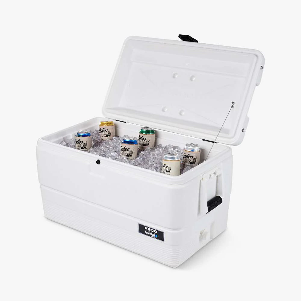 Ultra Hard Cooler: 72QT White, Your Ultimate Marine Companion