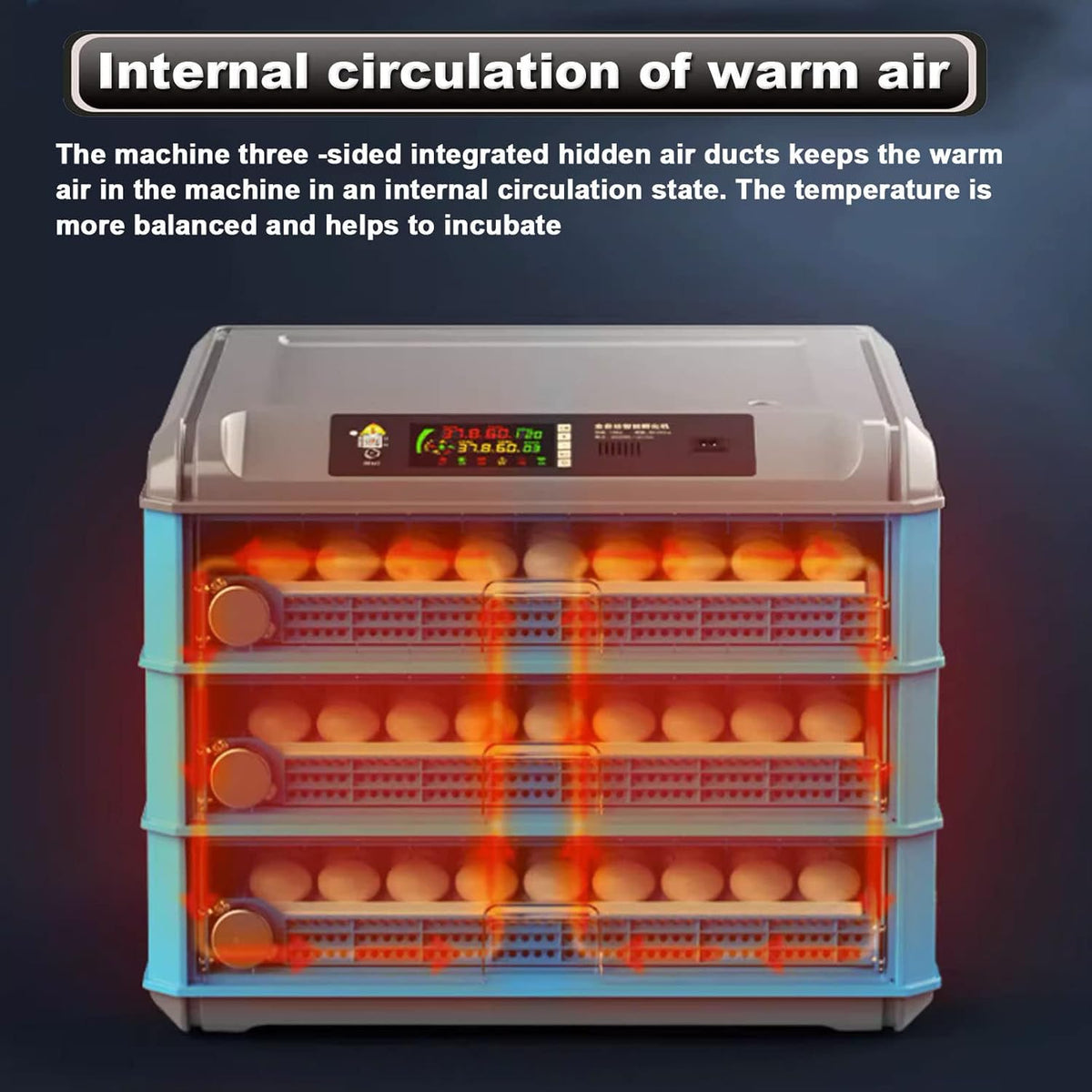 Automatic Egg Incubator with Temperature and Humidity Control