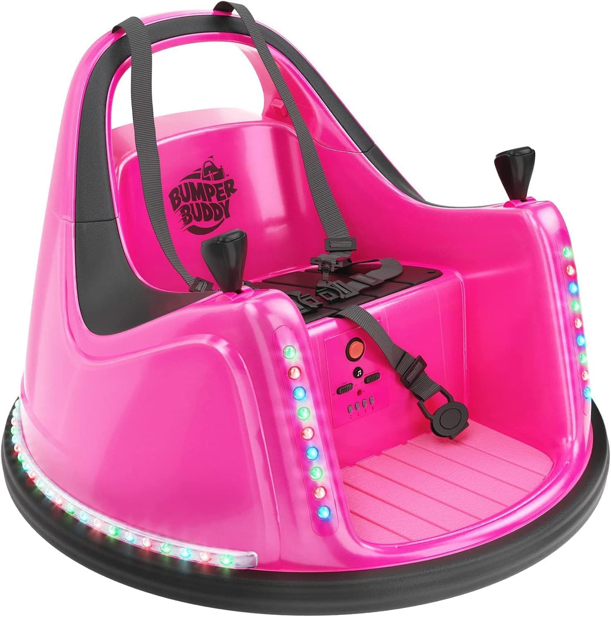 12V Kids' Ride-On Bumper Car with Remote Control