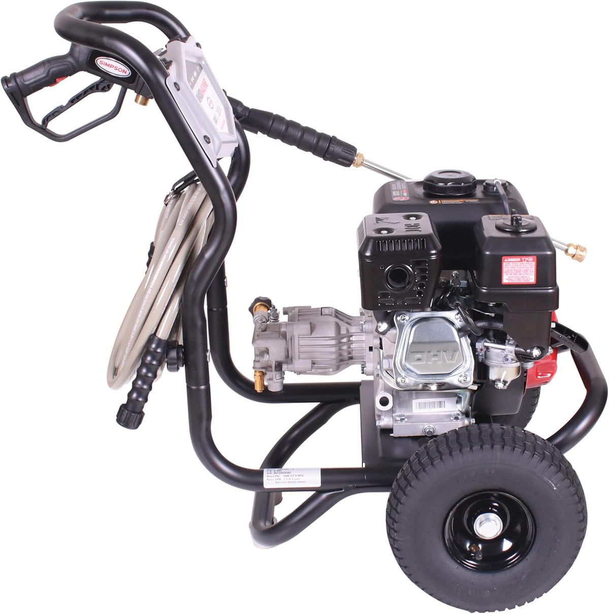 CM61083 3,400 PSI 2.5 GPM Gas Pressure Washer