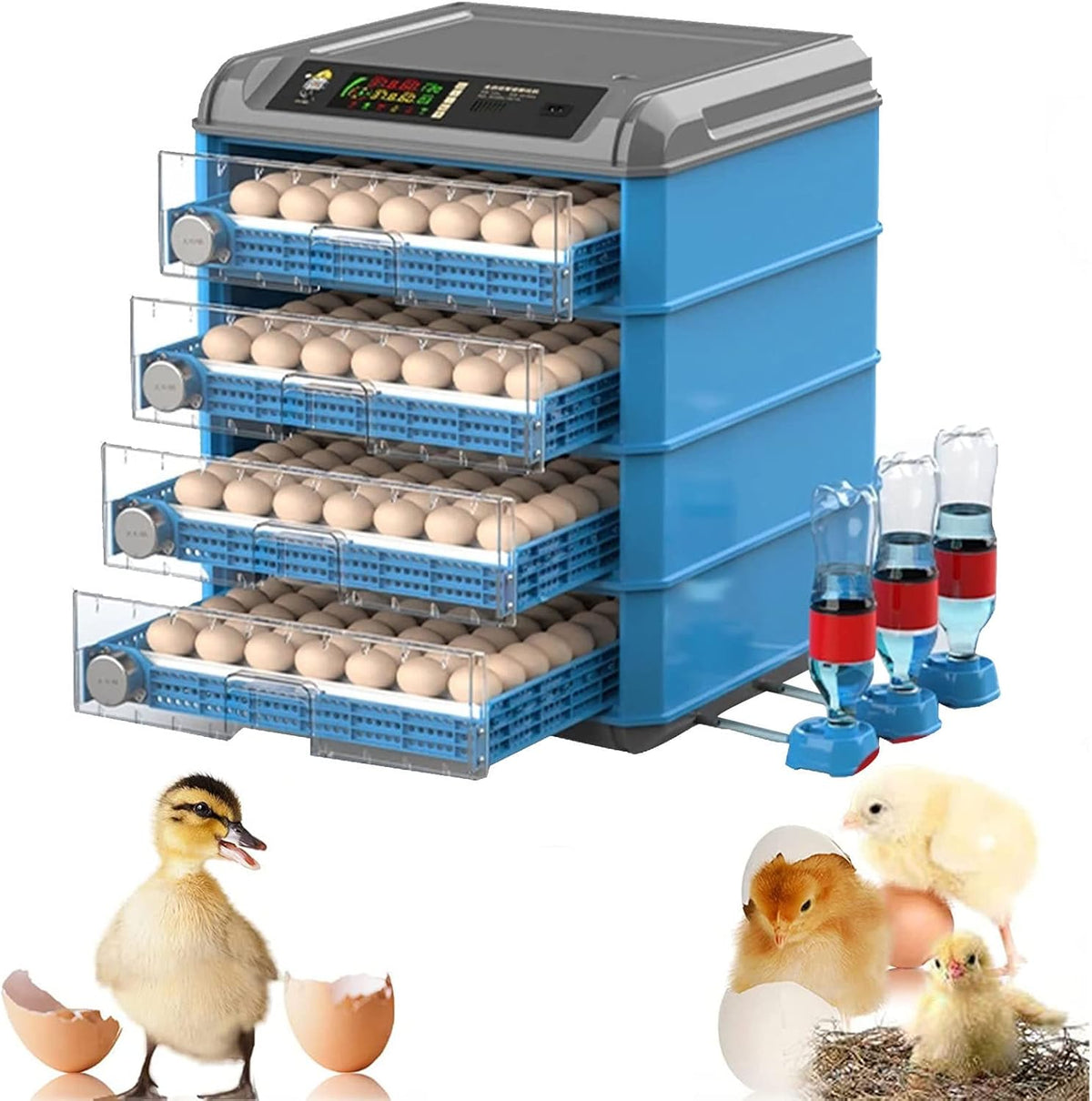 Automatic Egg Incubator with Temperature and Humidity Control