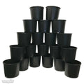 3 gallon Nursery Pot Planter Duty Hydroponic Black Plastic 20 Pack