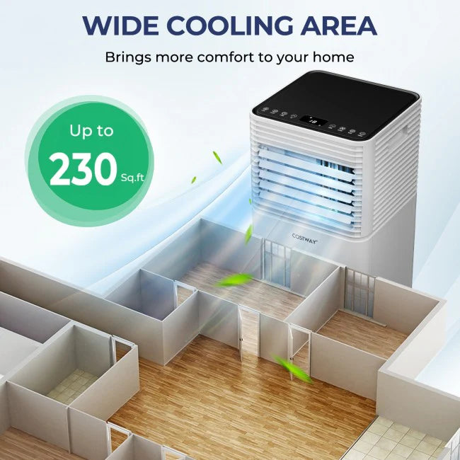 8000 btu 3-IN-1 Air Cooler with Dehumidifier and Fan Mode