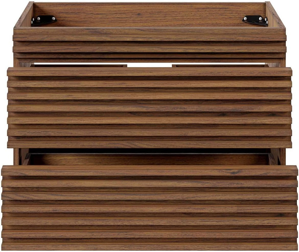 30-Inch Wall-Mounted Bathroom Vanity Cabinet, Sink Not Included