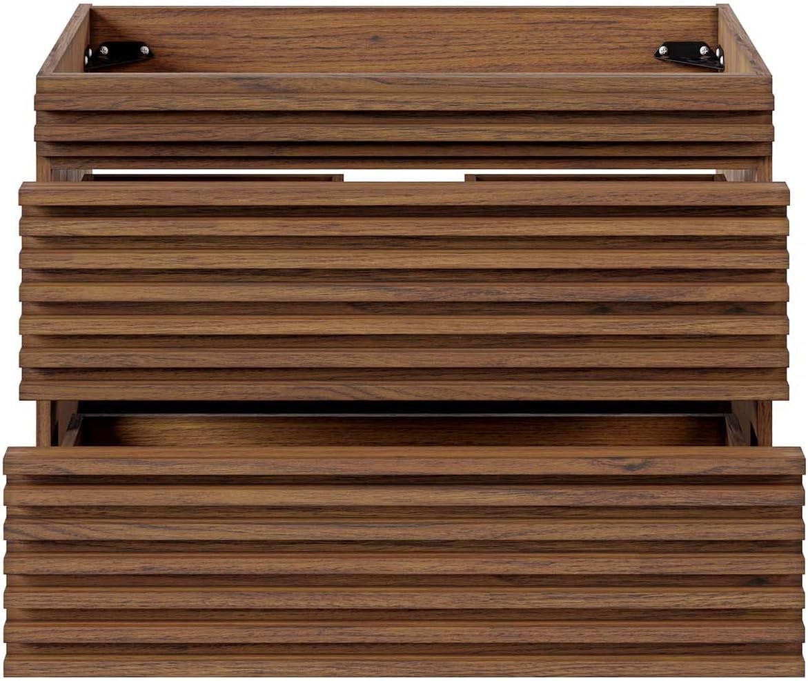 30-Inch Wall-Mounted Bathroom Vanity Cabinet, Sink Not Included
